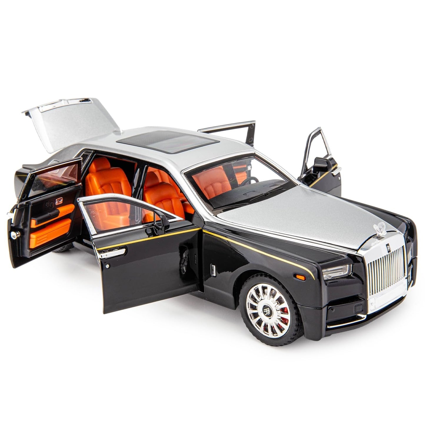 🚗Collectible Luxury: 1/32 Rolls-Royce Phantom Model Car -