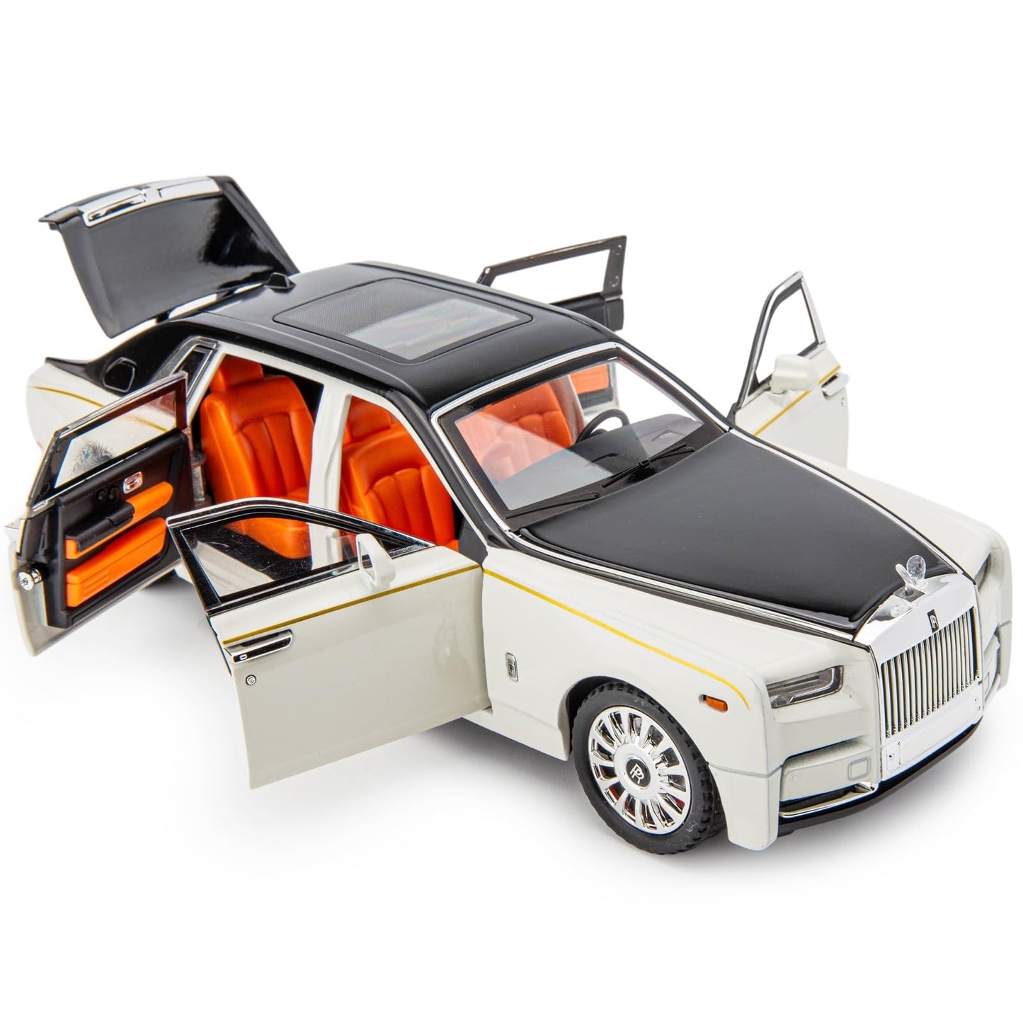 🚗Collectible Luxury: 1/32 Rolls-Royce Phantom Model Car -