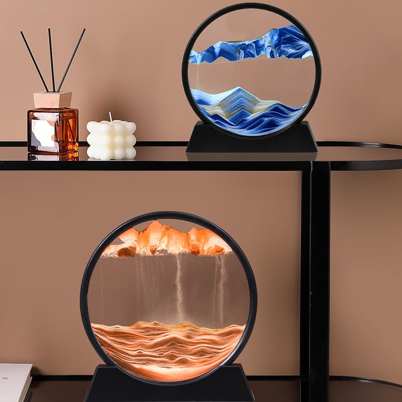 🔥Perfect Valentine's Day Gift --3D Hourglass Deep Sea Sandscape🔥