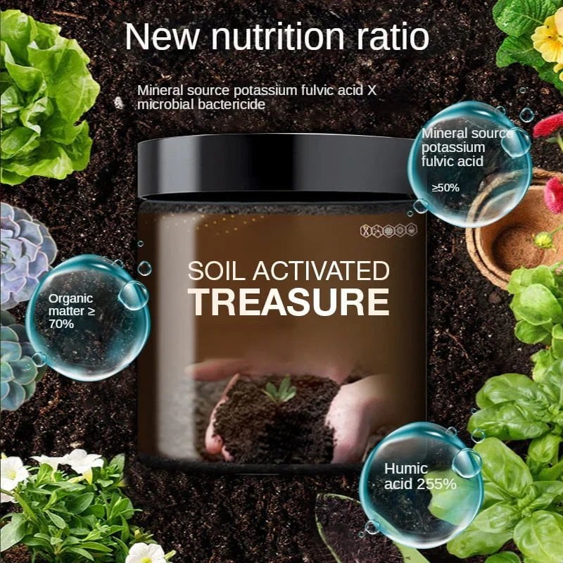 Organic Plant Food - Soil Activated Treasure for Healthy Plants🌿 (BUY 5 GET 3FREE And FREE SHIPPING)