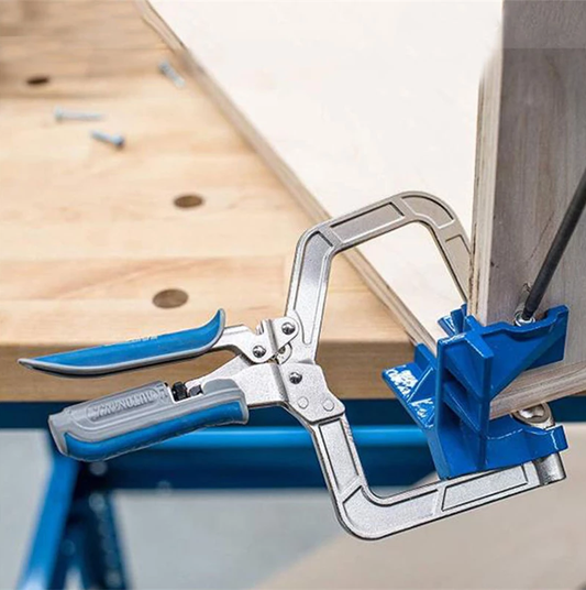 Precision 90-Degree Woodworking Clamp - Perfect for Any Project