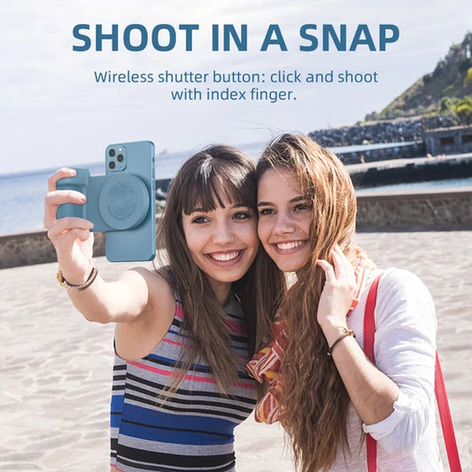 Magnetic Camera Handle Bluetooth Bracket - Shoot Freely!