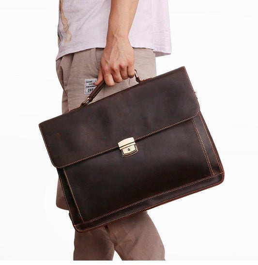 Business Satchel Briefcase for Laptop 15”