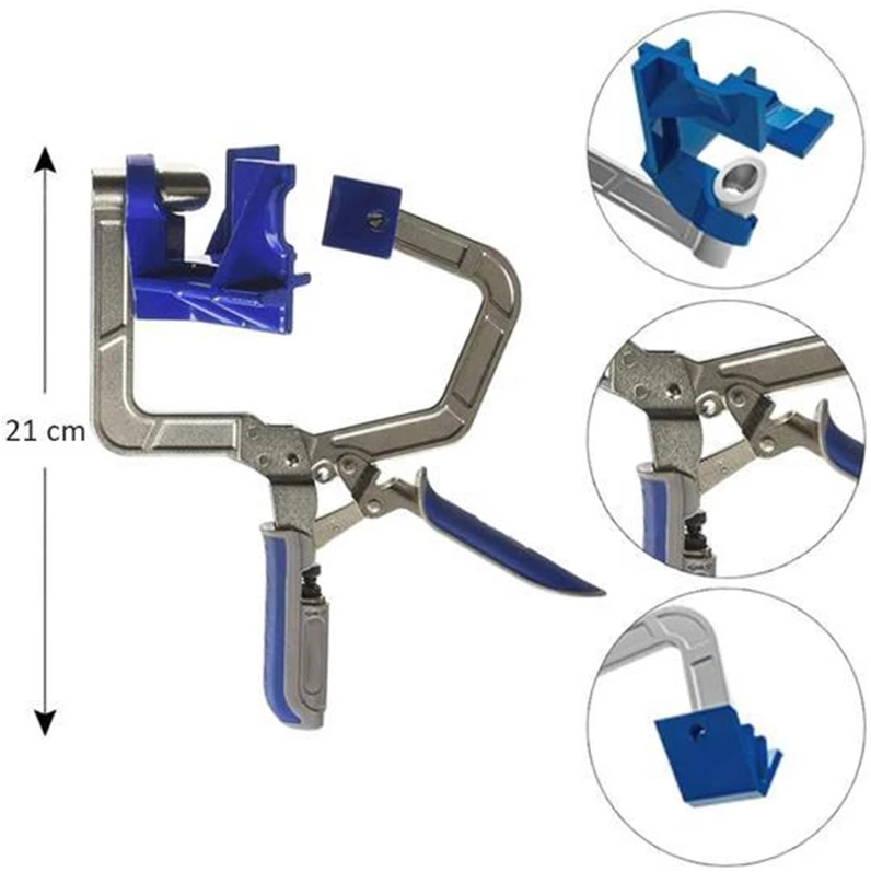 Precision 90-Degree Woodworking Clamp - Perfect for Any Project