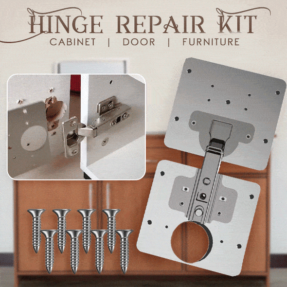 Ultimate Hinge Repair Kit - Fix Any Hinges with Ease!