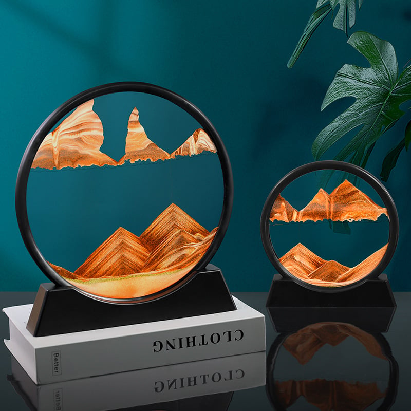 🔥Perfect Valentine's Day Gift --3D Hourglass Deep Sea Sandscape🔥