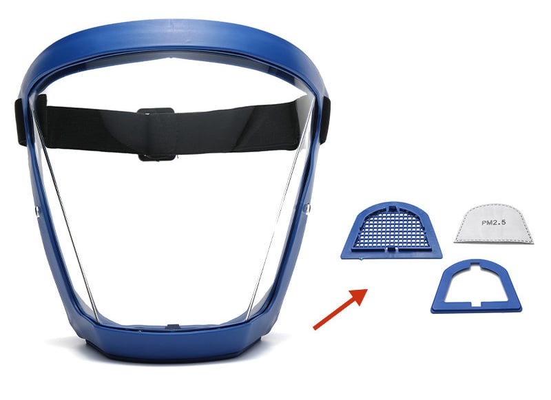 🔥🔥Anti-Fog Protective Full Face Shield - A Clear View of Safety