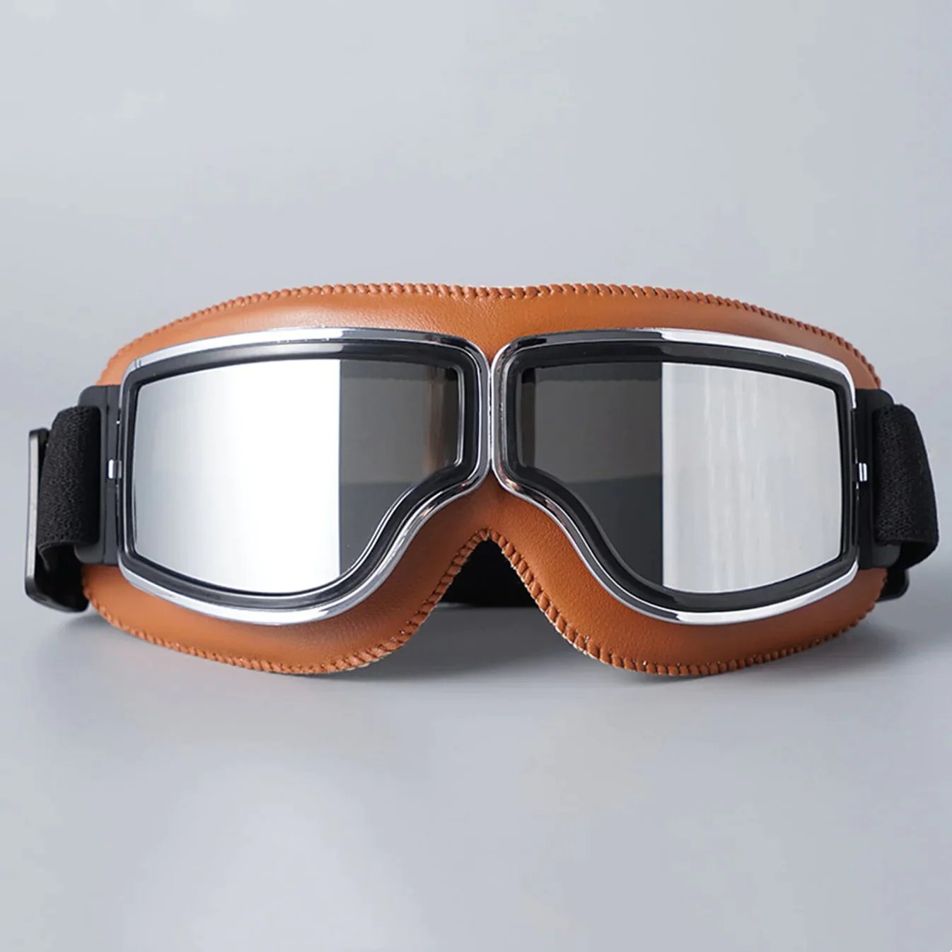 Retro Style Vintage Helmet Goggles - Enhance Your Riding Experience