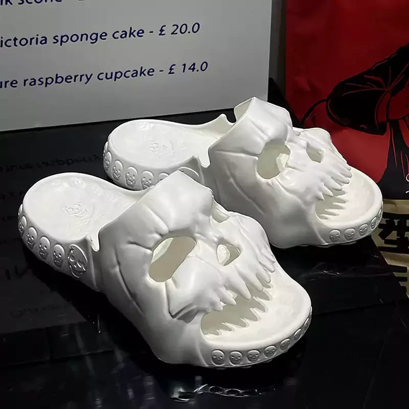 Step into Style with the New Skull Design Slippers of 2023