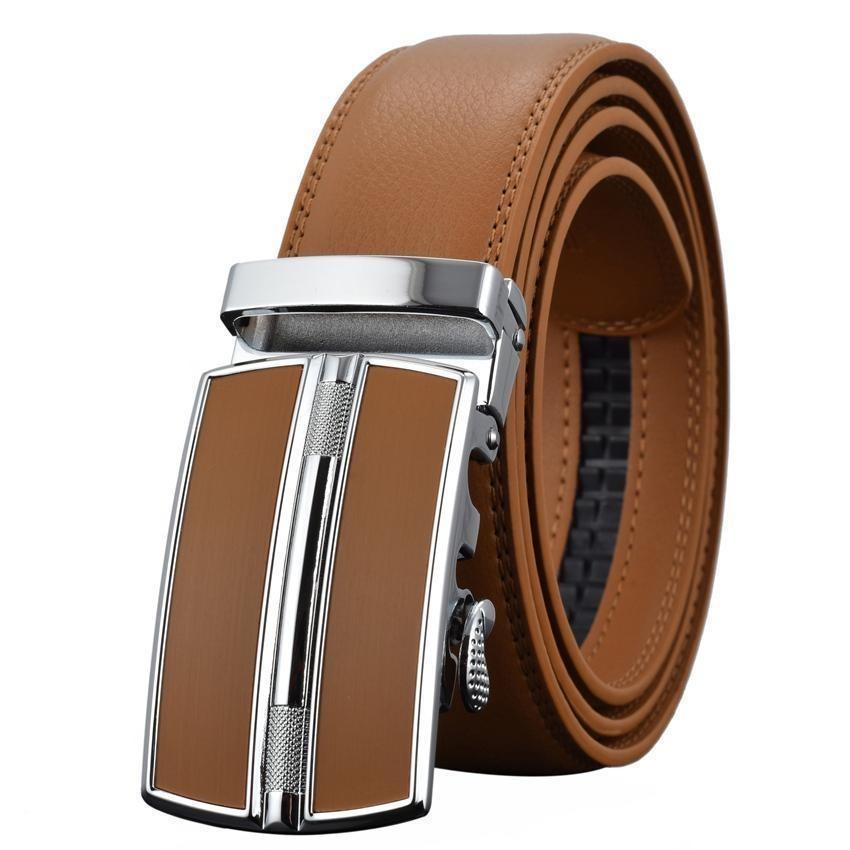 Colorful leather belt