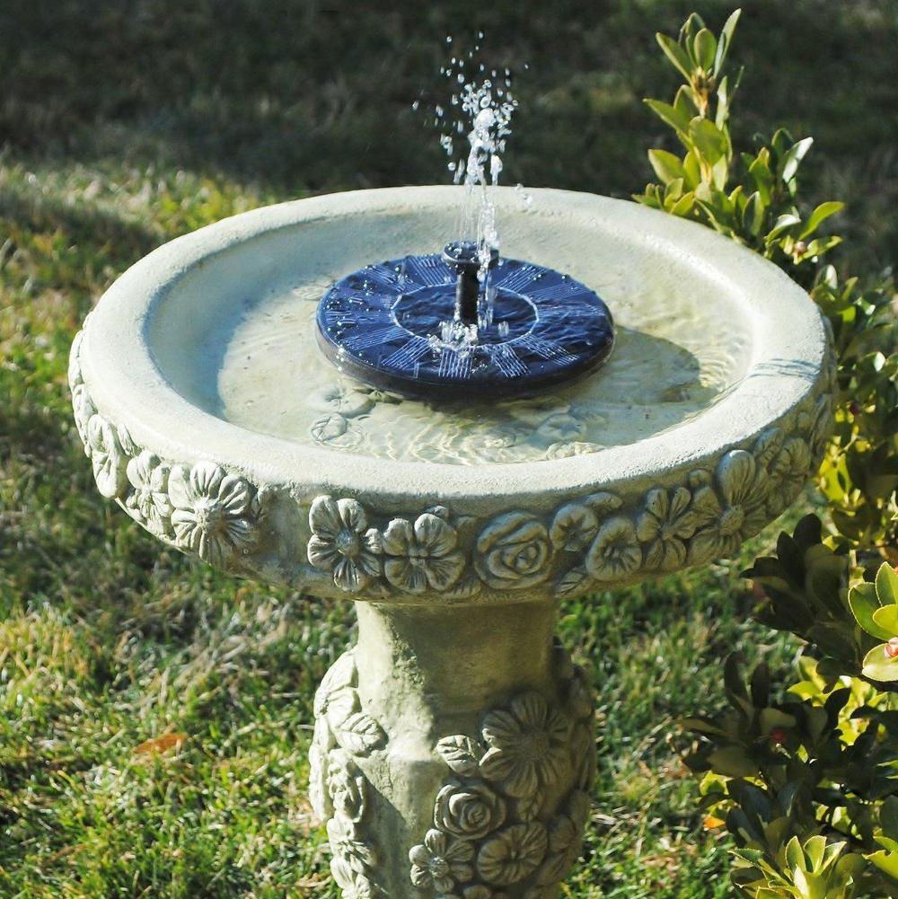 Eco-Friendly Solar Powered Water Fountain - Enhance Your Outdoor Space with a Sustainable Touch