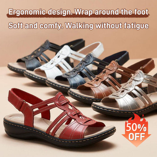 【Last Day Promotion】2023 Casual Open Toe Orthopedic Sandals - 50% OFF!