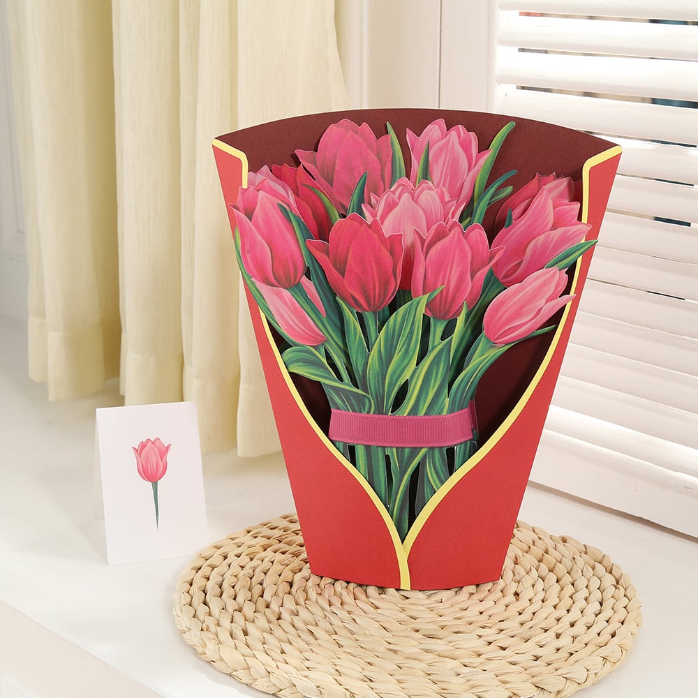 🔥A Gift for Mother SAVE 49% OFF🔥Pop Up Flower Bouquet Greeting Card