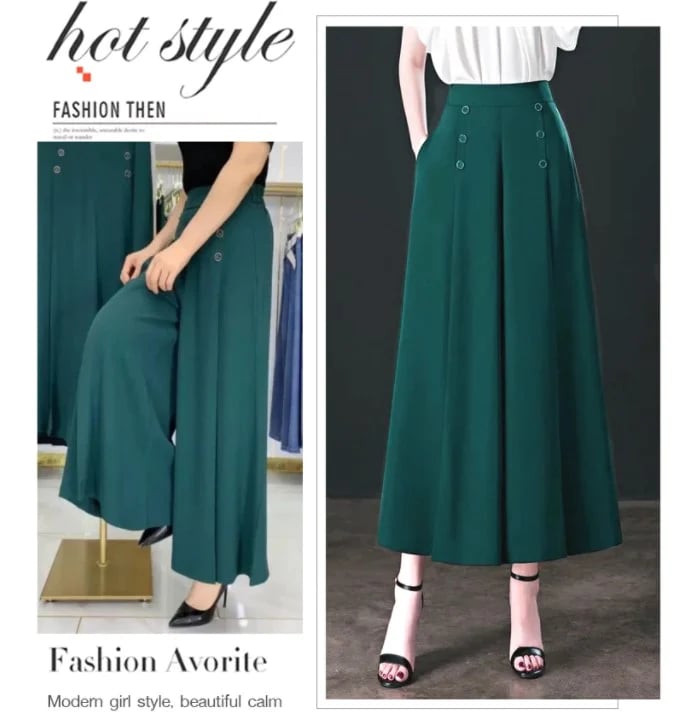 🔥Limited Time Offer $26.99 - [Comfortable and Slim Fit] Fashion Pleated Wide-Leg Pants