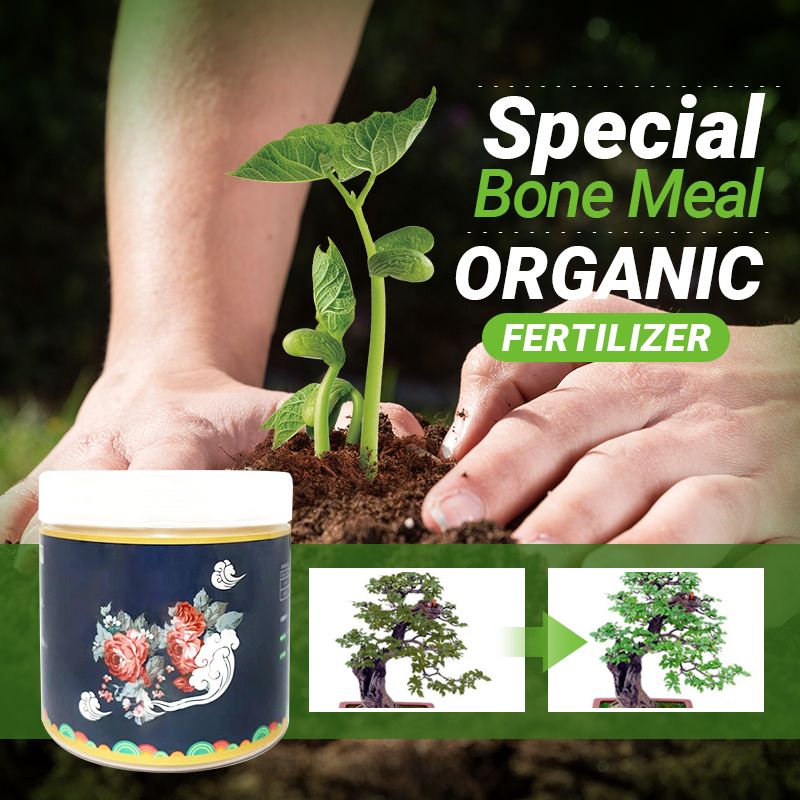 Boost Flower and Fruit Growth with our Special Organic Bone Meal Fertilizer - A Must-Have for Gardening Enthusiasts!