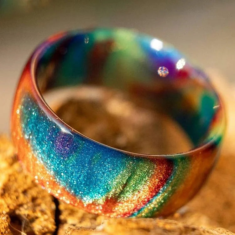 Shine Bright Like a Colored Galaxy with Our Opal Ring