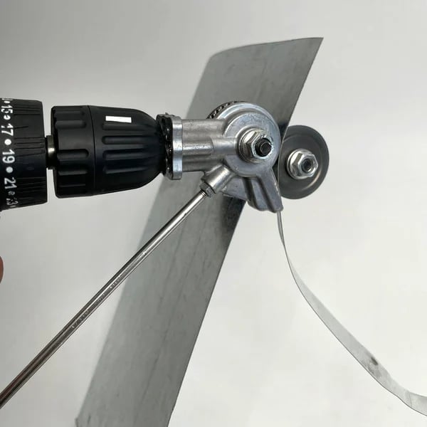 Revolutionize Your Metal Cutting with the Metal Nibbler Drill Attachment!