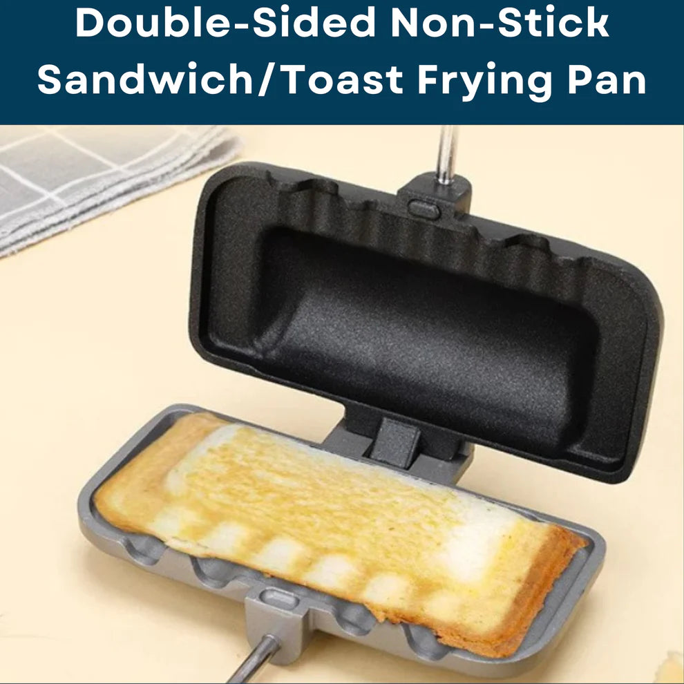 Double-Sided Non-Stick Frying Pan for Sandwich and Bread Toast