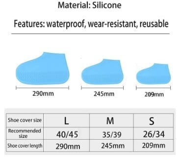 Summer Hot Sale-Waterproof Shoe Cover Silicone – Ztlogo.com