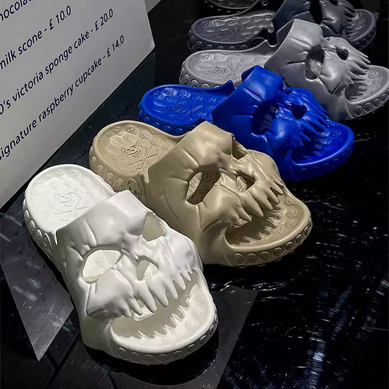 Step into Style with the New Skull Design Slippers of 2023