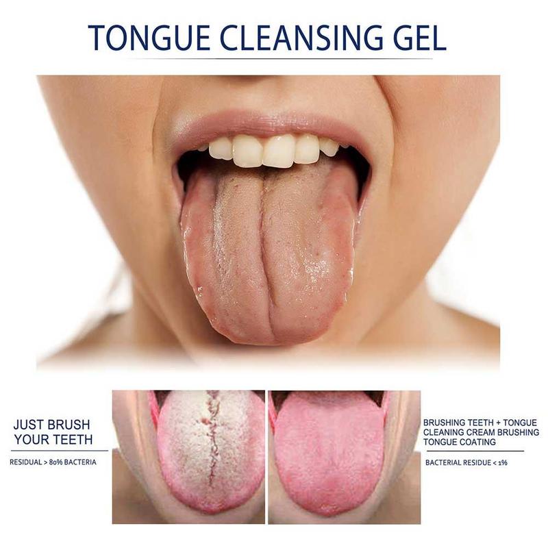 Tongue Cleaning Gel With Cleaner Brush