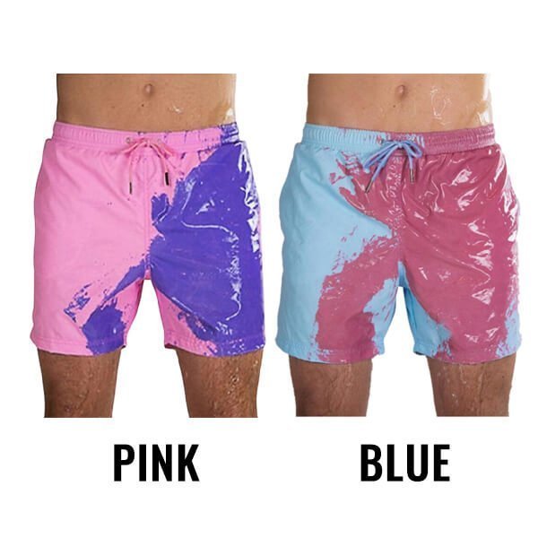 Revolutionary Color Changing Swim Trunks - Stand Out at the Beach
