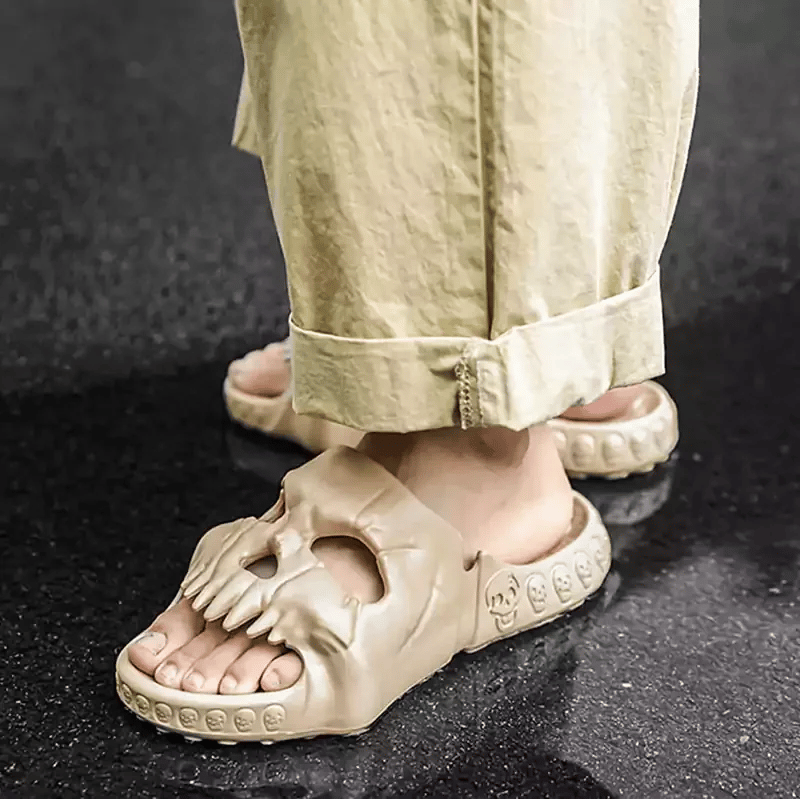 Step into Style with the New Skull Design Slippers of 2023