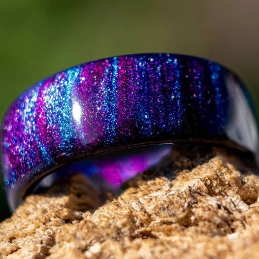 Shine Bright Like a Colored Galaxy with Our Opal Ring