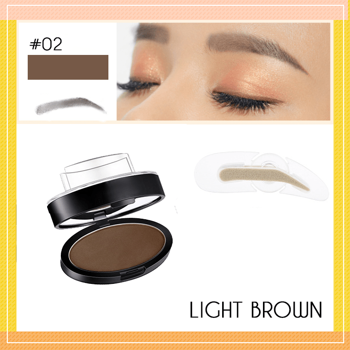 🖊️ Achieve Perfect Brows with the Adjustable Eyebrow Stamp