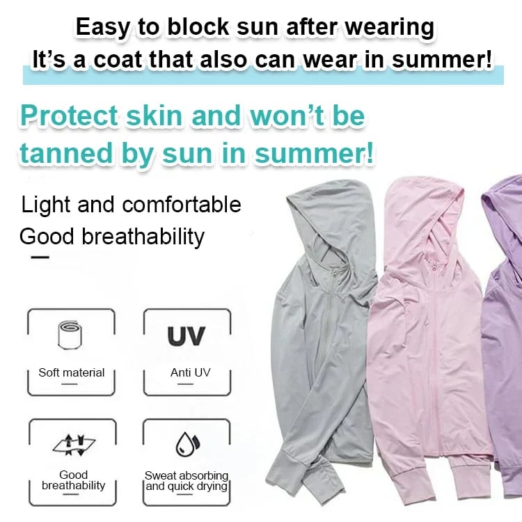 50x Sun Protection Lightweight Clothing for Men and Women