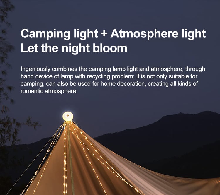 2023 Hot Selling Nato Multifunctional Portable Camping Light