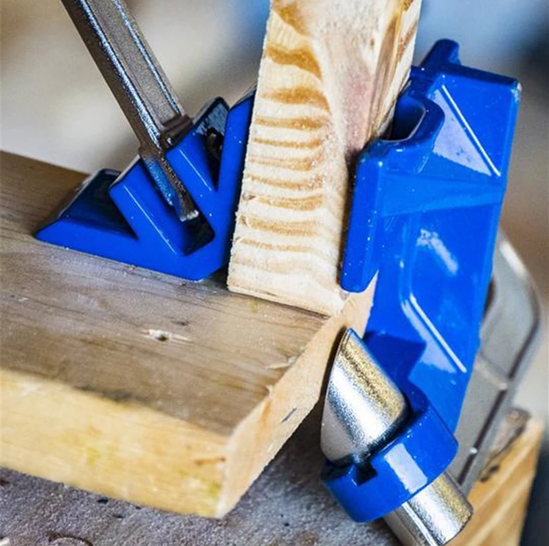 Precision 90-Degree Woodworking Clamp - Perfect for Any Project