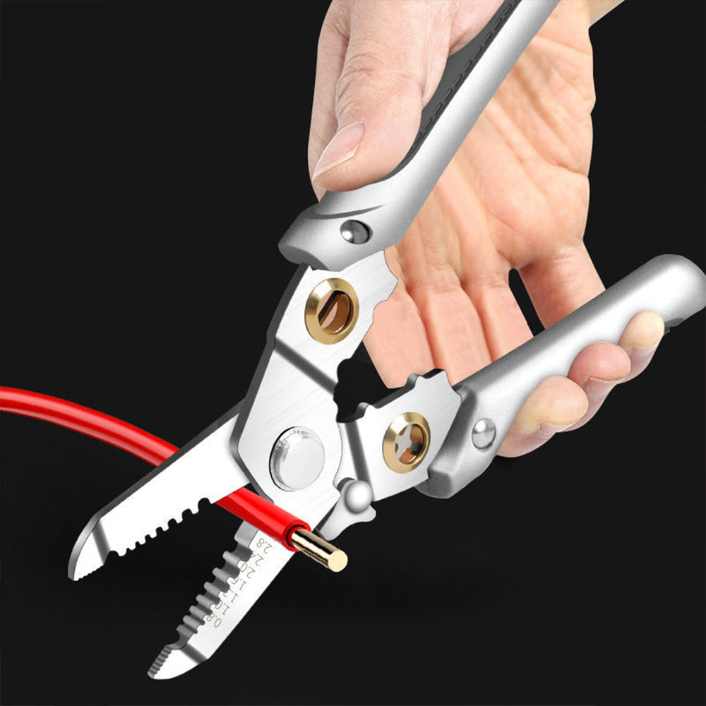 Multifunctional Wire Repair Tool - Perfect for Stripping, Crimping, and Cutting Wires