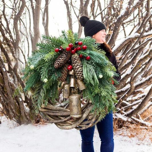 🎄Early Christmas Sale🎁 Farmhouse & Boho Christmas Wreaths 🎅