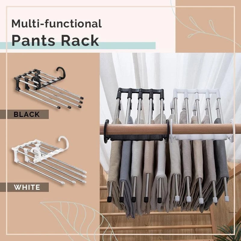 【Hot Sale 49% Off】Multi-functional Pants Rack, Make Your Closet Neat and Tidy!