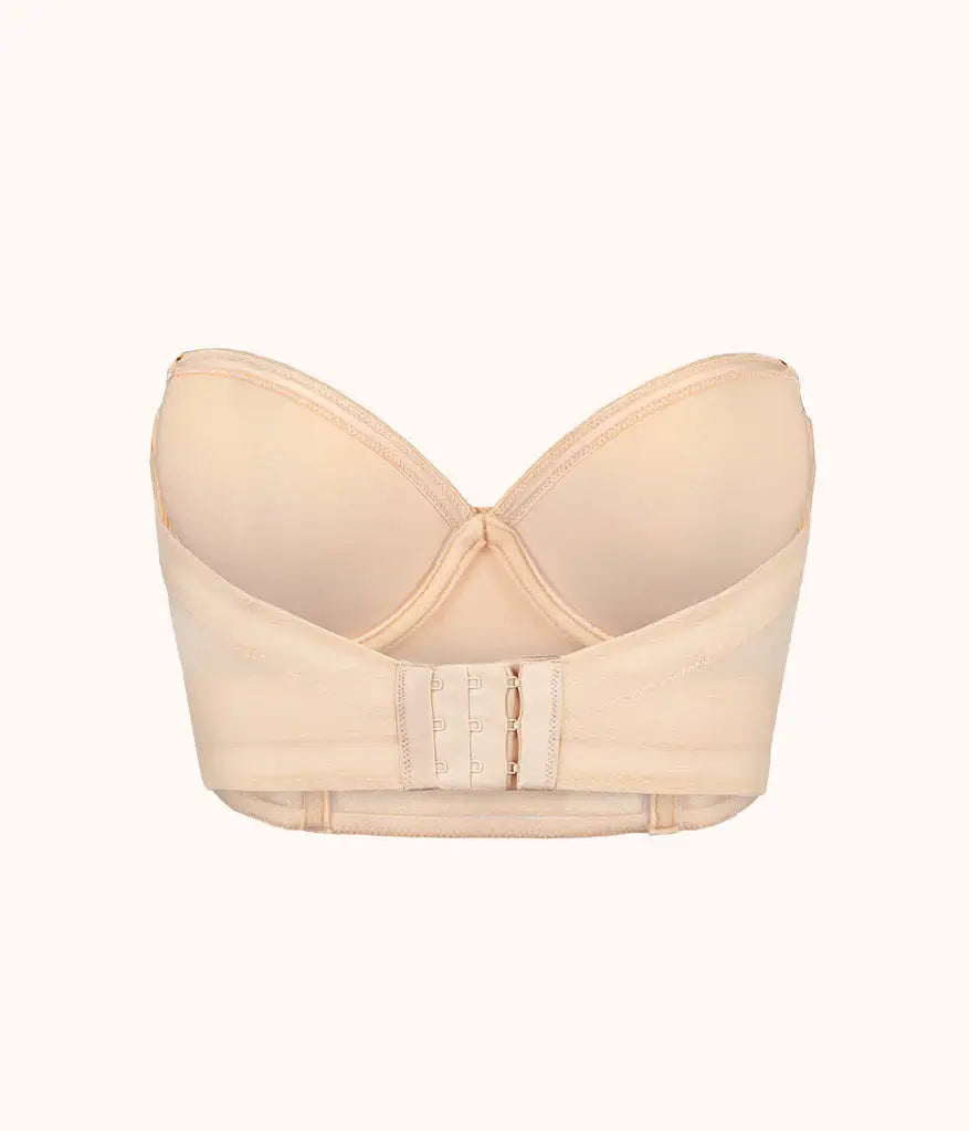 Peachy Charm | The Low Back Strapless Bra