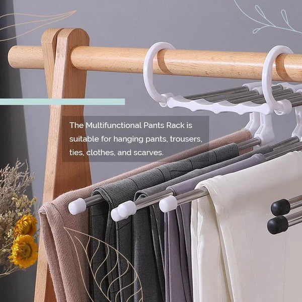 【Hot Sale 49% Off】Multi-functional Pants Rack, Make Your Closet Neat and Tidy!