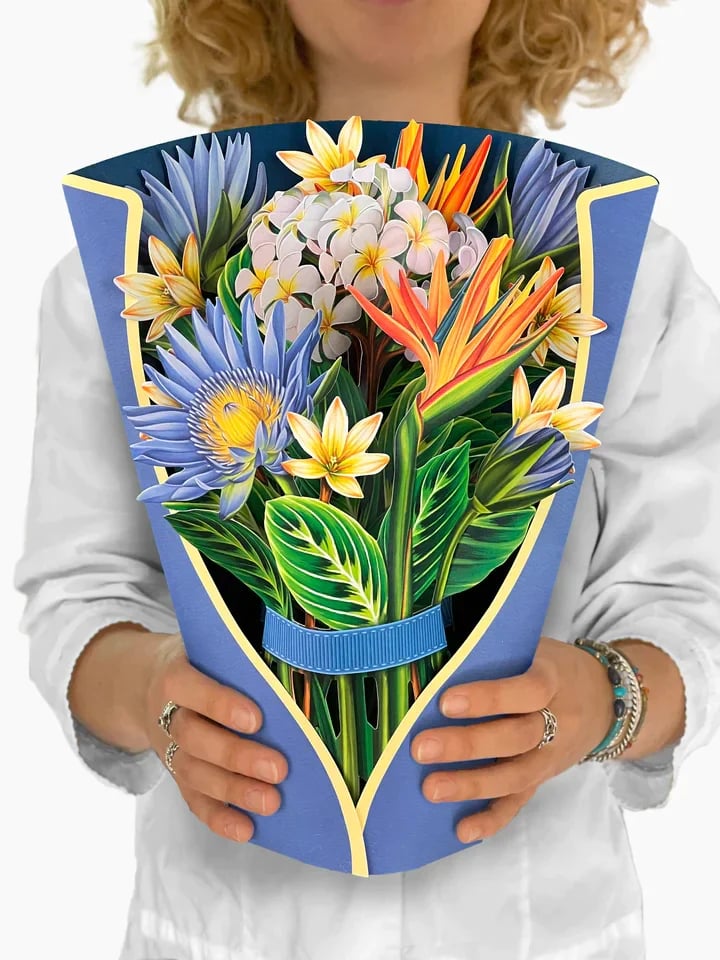 🔥A Gift for Mother SAVE 49% OFF🔥Pop Up Flower Bouquet Greeting Card