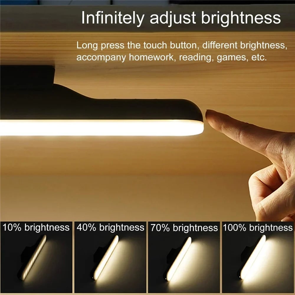 Enhanced Magnetic Rechargeable Touch Lamp with Extended Battery Life