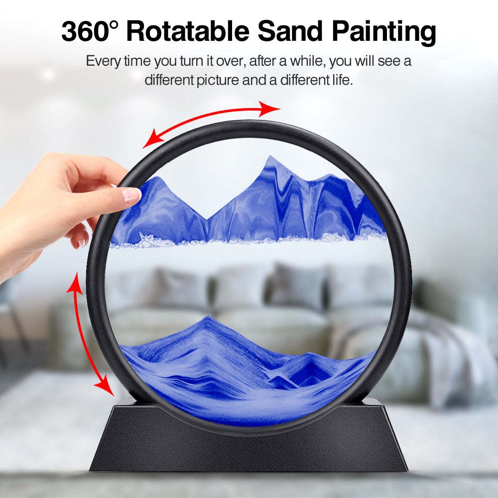 🔥Perfect Valentine's Day Gift --3D Hourglass Deep Sea Sandscape🔥