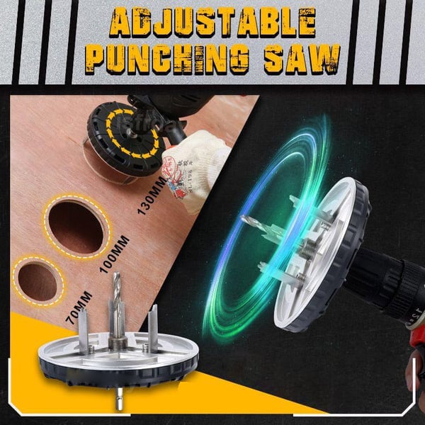 Revolutionize Your DIY Projects with the Adjustable Punching Saw