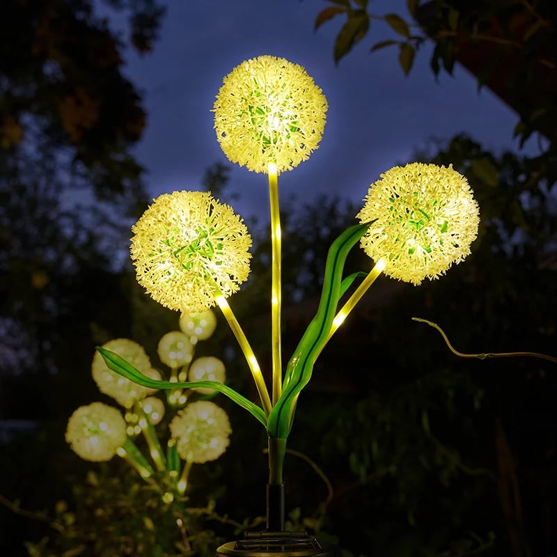 Dandelion Lamp for Outdoor Garden Landscape Atmosphere