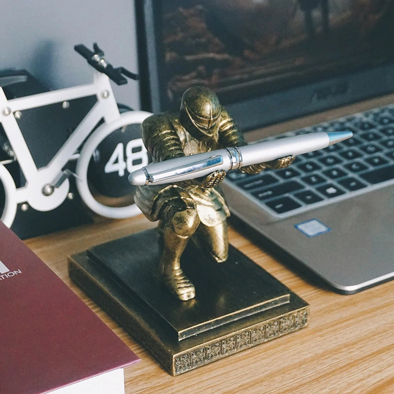 Elevate Your Desk with the Knight Pen Holder: Organize in Style!