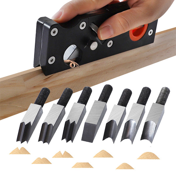 Chamfer Plane - Perfect Tool for Flattening and Smoothing Woodworking Edges and Corners