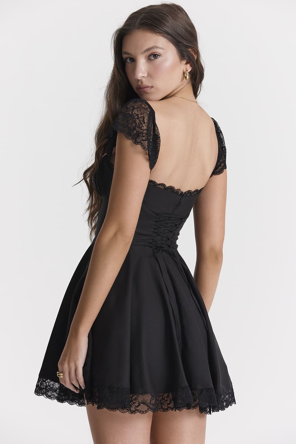 Sleek and Chic: The Ultimate Black A-Line Mini Dress