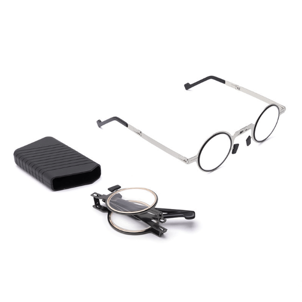 2023 Hot Sell 🔥🔥Ultra Light Titanium Material Screwless Foldable Reading Glasses