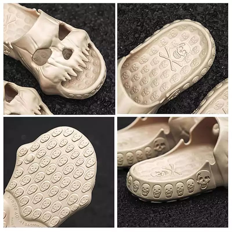 Step into Style with the New Skull Design Slippers of 2023