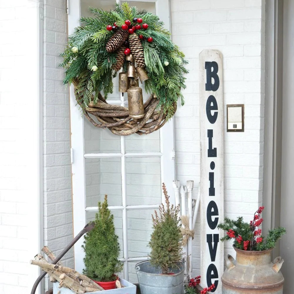 🎄Early Christmas Sale🎁 Farmhouse & Boho Christmas Wreaths 🎅