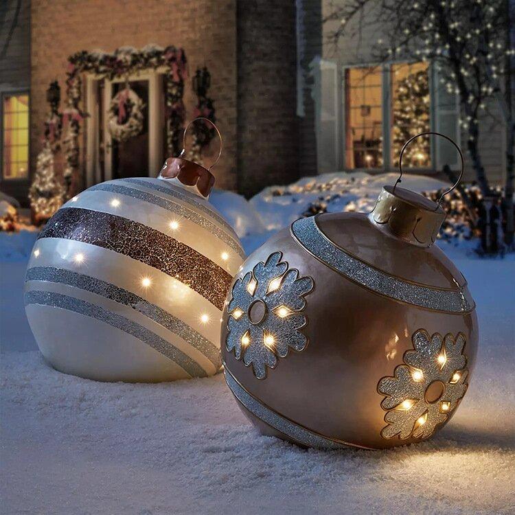 Outdoor PVC inflatable decorative ball 🎉Christmas pre-sale