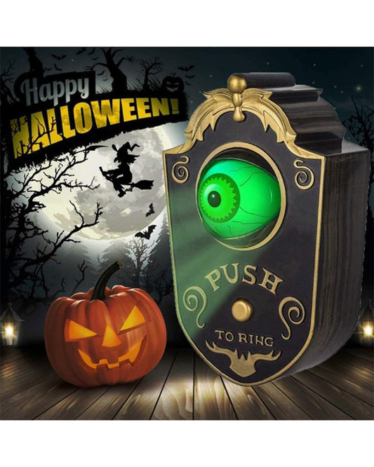 Spook Up Your Front Door with Our Halloween One-Eyed Doorbell